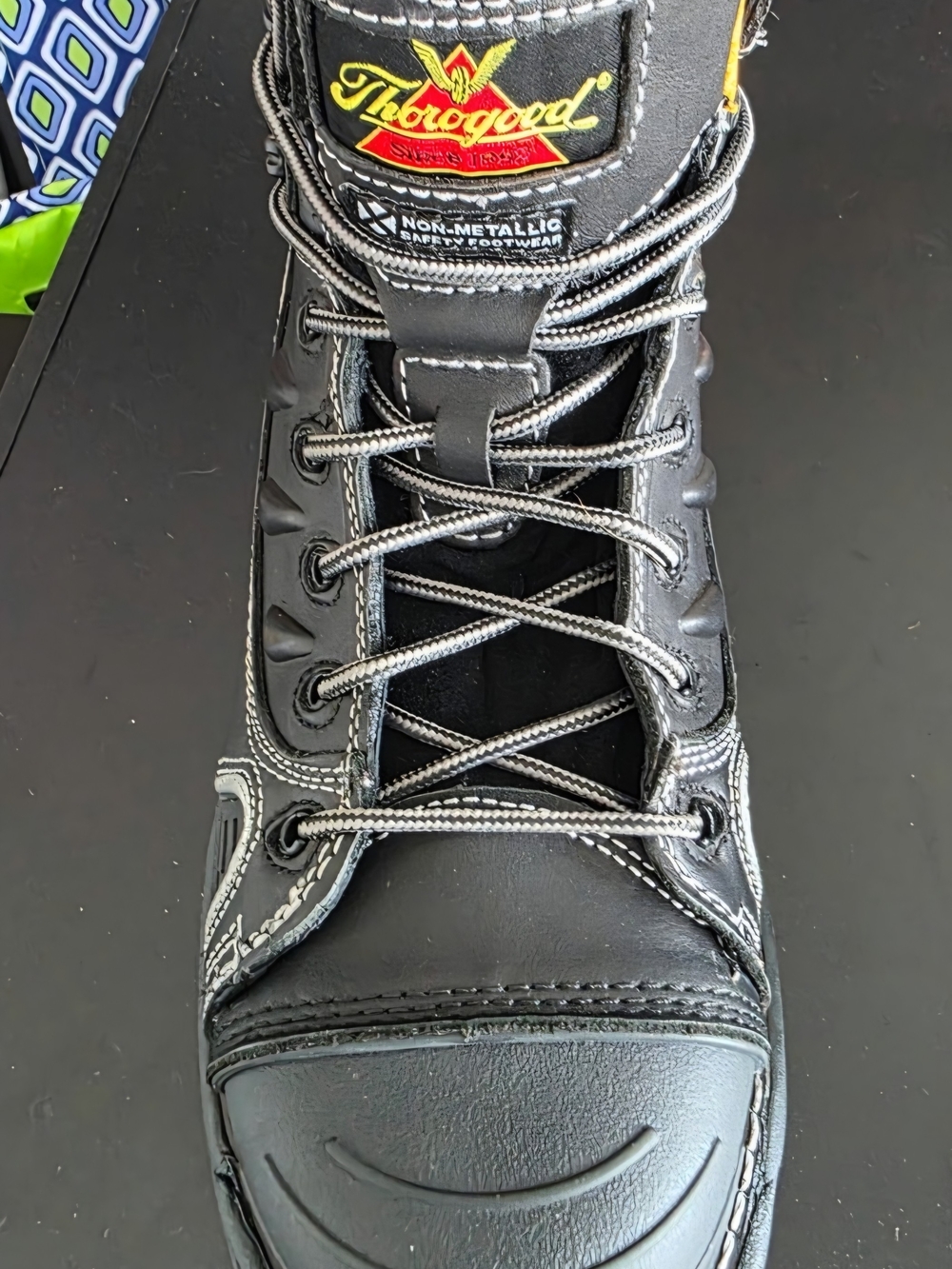 Thorogood Men's Black Safety Work Boot